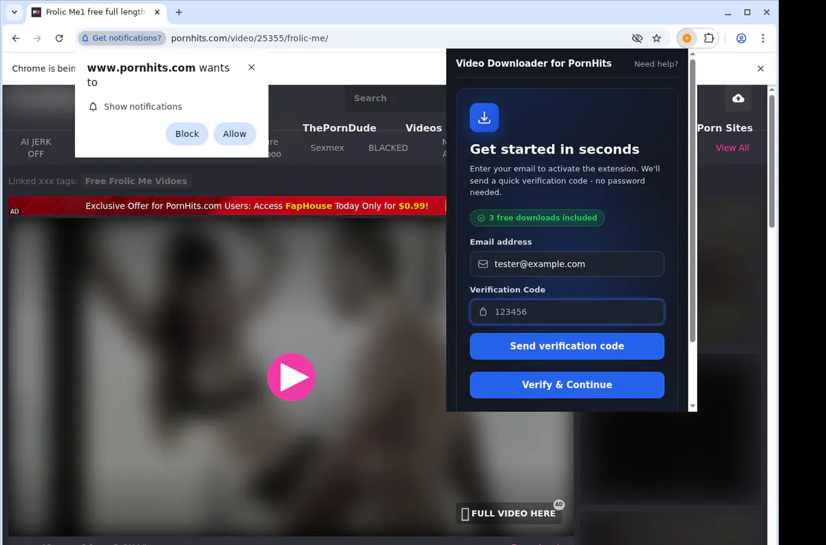 Pornhits Video Downloader screenshot 4